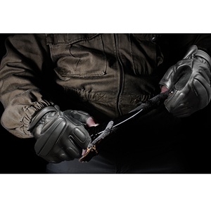 Gants tactiques en cuir résistants aux coupures Gants de travail professionnels de niveau 5 pour la sécurité des motards sportifs - Product Image 2