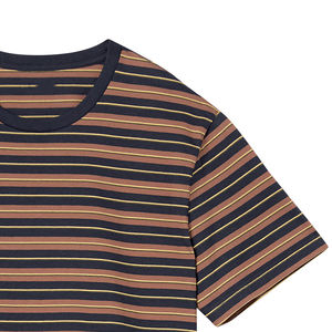 Camiseta de algodón estampada para hombre, informal, de manga corta, cuello redondo, para gimnasio, uso diario, diseño liso, camiseta para hombre de OVERSEAS SPORTS - Product Image 6