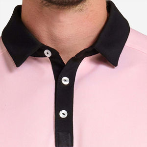 Chemises habillées élégantes pour hommes, anti-humidité, confortables, à manches courtes, brodées, à motif uni, tissées - Product Image 6