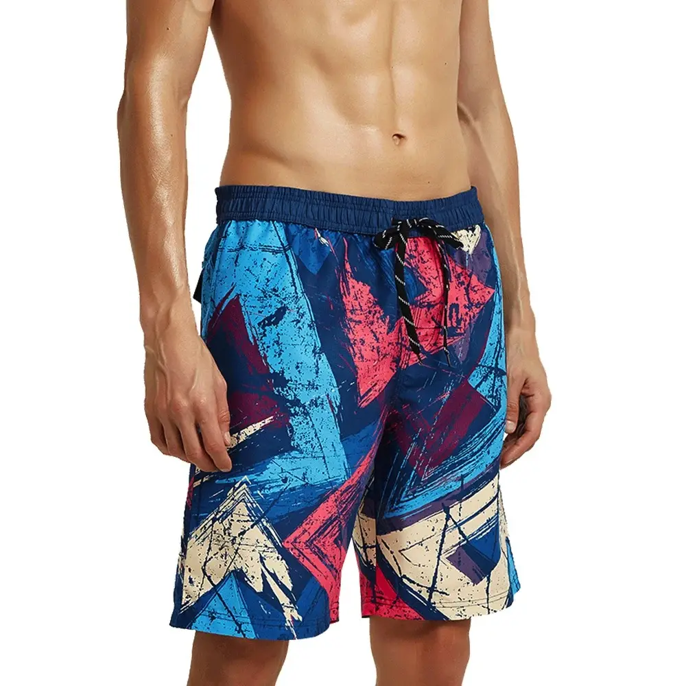 Custom Breathable Men's Beach Shorts Quick Drying Loose and Comfortable for Surfing Swimming Watersports