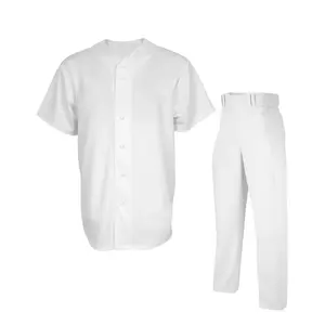 Grossiste, maillots de baseball et de softball personnalisés, respirants, uniformes, chemises pour adultes, ensembles unisexes - Product Image 3