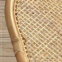 Fabrication de chaise de salle à manger en rotin écologique au look unique chaise tissée d'extérieur bon prix du Vietnam