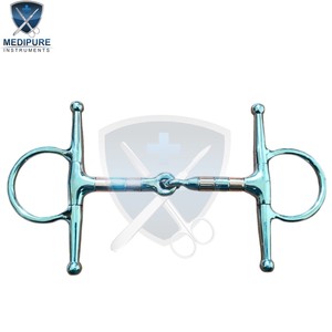 Bocado de Caballo Multiarticulado Waterford de Acero Inoxidable con Eslabones Flexibles para un Mejor Control, Equipo Profesional de Equitación - Product Image 1