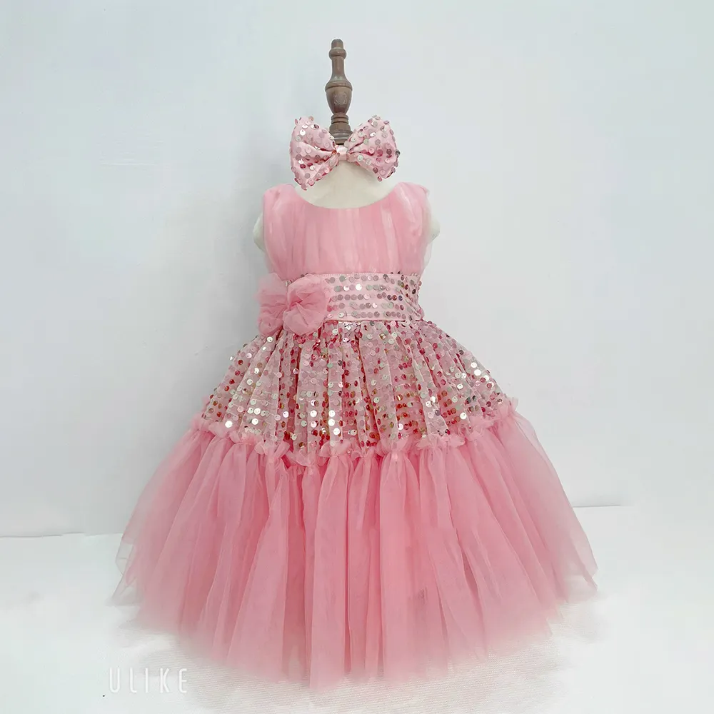 Лучшая цена, сетчатая пушистая юбка для девочек, блестящая Звезда, стиль принцессы, пятислойное платье для дня рождения и прогулки от Вьетнама