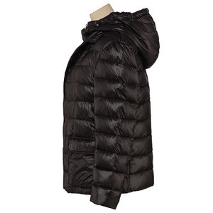 Chaqueta acolchada de satén de invierno 2025 para mujer, decoración bordada de Color blanco sólido, tela de punto transpirable - Product Image 6