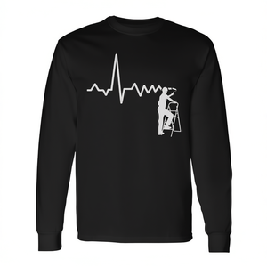 Camiseta de Manga Larga Heartbeat para Pintores y Decoradores, para Uso Promocional - Product Image 2