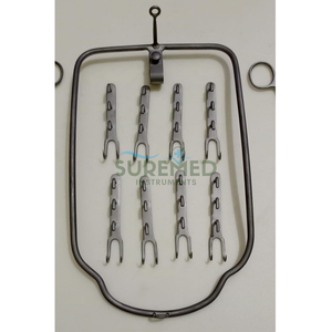 ชุดเครื่องมือผ่าตัดทางสัตวแพทย์สำหรับการผ่าตัดกระเพาะอาหาร - มีดกระเพาะอาหารสแตนเลส ท่อส่องกระเพาะ คีม ตัวดึงเนื้อเยื่อ - Product Image 3