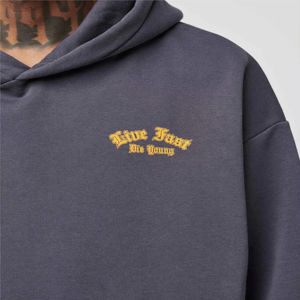 Venta caliente Hombres Sudadera con capucha Otoño Invierno Personalizado Color sólido Sudaderas con capucha Ropa de calle Fleece Sudaderas con capucha para hombres en MOQ bajo - Product Image 2