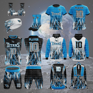 Uniformes 7V7 Football scolaire sublimé 7on7 Compression 7 sur 7 uniformes personnalisés de qualité Uniformes de football ODM paquet personnalisé - Product Image 1
