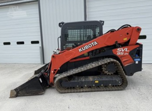 Chargeuse compacte SVL95-2s Kubota d'occasion à vendre avec cylindre hydraulique Huade boîte de vitesses pompe roulement moteur moteur noyau - Product Image 2