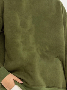 เสื้อสเวตเตอร์คอกลมเปิดไหล่ลายการ์ตูนสำหรับผู้หญิงเสื้อลายกรดโอเวอร์ไซส์ออกแบบได้ตามต้องการ - Product Image 4