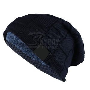 Fabricantes al por mayor logotipo personalizado gorro de invierno mantener caliente Unisex pareja gorro de punto Gorro con logotipo personalizado - Product Image 1