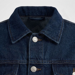 Nouvelle veste en jean tendance pour femmes, 100% coton, respirante, écologique, de haute qualité, service OEM, vente en gros, veste streetwear tendance - Product Image 4
