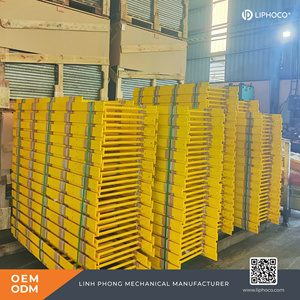 Échelle d'accès verticale avec cage de sécurité pour entrepôt, loft, mezzanine, usine au Vietnam, certifiée ISO Sedex - Product Image 6