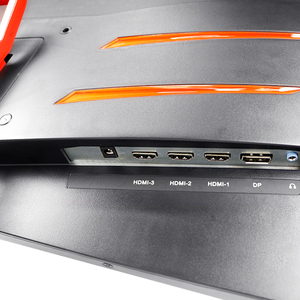 Moniteur de jeu 4K incurvé ultra-large de 32 pouces HDR 144Hz avec support réglable FreeSync faible décalage d'entrée - Product Image 5