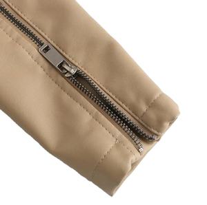 Chaqueta de Invierno para Mujer Esprit, Nuevo Diseño, en Cuero de Oveja Auténtico, Cuello Alto con Cremallera, Forro de Viscosa Transpirable, Venta al Por Mayor OEM - Product Image 3