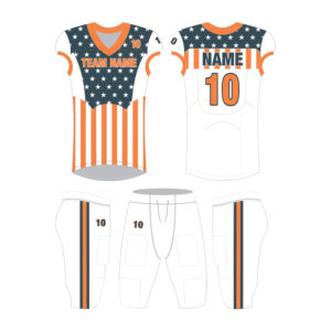 Nuevo Uniforme de Fútbol Americano Personalizado, Jersey y Pantalones con Sublimación Completa, Conjunto Deportivo OEM para Hombre y Mujer - Product Image 5