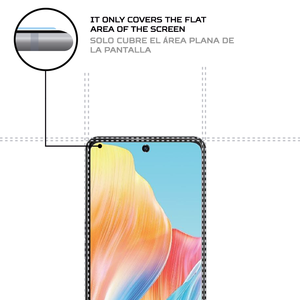 อุปกรณ์ป้องกันหน้าจอกันกระแทกสำหรับโทรศัพท์ OPPO F23 5g ทนทานและดูดซับแรงกระแทก - Product Image 4