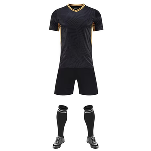 Camiseta de Fútbol Personalizable al Por Mayor, con Impresión por Transferencia de Calor, Ropa Deportiva para Equipos de Fútbol, Duradera, 100% Poliéster - Product Image 6