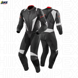 Combinaison de moto légère en cuir véritable Vêtements d'entraînement Combinaison de moto Combinaison de moto de haute qualité en cuir véritable - Product Image 1
