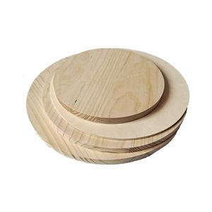 Custom Thick Slices Wooden <strong>Circle</strong> Cutouts Blank Framed <strong>Oak</strong> Wood Sign Plaques for DIY Crafts Door Hanger Home Decor - Product Image 3