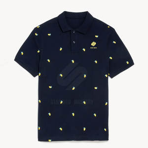 Polo bordado personalizado con tela suave y costuras de logotipo para oficina o uso de uniforme Polo bordado - Product Image 5