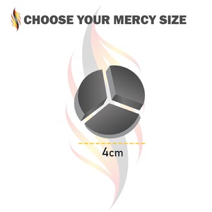 Multi Size Mercy Coconut Charcoal Long Burning Time Black Eco-friendly Energy Hooka Charcoal From Indonesia - Product Image 4