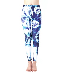 Conjunto Deportivo para Mujer 2026, Leggings de Cintura Alta con Estampado por Transferencia Térmica, Ligeros, para Yoga, Ropa Deportiva, Spandex/Nailon de Secado Rápido - Product Image 1