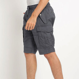 Shorts cargo décontractés pour hommes, fabriqués en usine, avec logo personnalisé, confortables et tendance. - Product Image 5