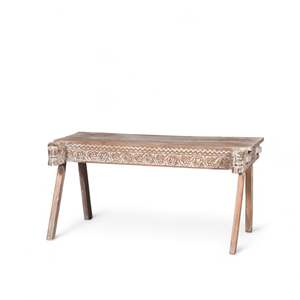 โต๊ะข้างไม้ทำมือสไตล์วินเทจเรียบง่ายสำหรับห้องโถง วิลล่า ห้องนั่งเล่น โรงแรม ห้องนอน โต๊ะคอนโซลทันสมัย เฟอร์นิเจอร์ - Product Image 1