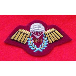 Écusson en tissu brodé à la main pour parachutiste maître aéroporté d'Afghanistan, avec ailes de saut en parachute - Product Image 3
