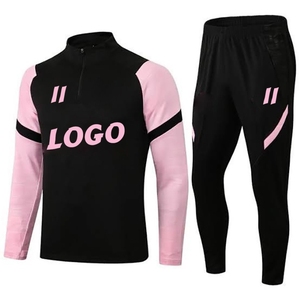 Conjunto Deportivo Unisex de Invierno, Corte Ajustado, Estilo Regular, Color Sólido, Personalizable, Transpirable, Sudadera con Capucha y Pantalones Deportivos de Alta Calidad con Logotipo Personalizado - Product Image 2