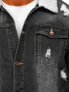 Custom Premium Denim <b>Jacket</b> for Men and Women Vintage Washed Jeans <b>Jacket</b> Casual Streetwear Outerwear OEM Private Label - Product Image 6