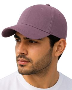 Manufacturer Dusty Mauve Plain Baseball Cap Adjustable Unisex Cotton Casual Sports <b>Hat</b> Outdoor Fashion <b>Summer</b> Sun Cap Design - Product Image 1