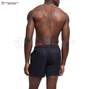 Short de plage personnalisé décontracté de conception différente pour hommes avec service OEM court en coton et polyester pour l'été - Product Image 4