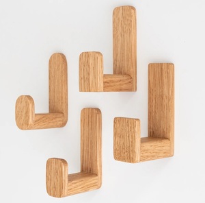 Gancho de pared de madera de calidad perfecta, decoración de estilo moderno de lujo Vintage para bolsa de abrigo, almacenamiento de entrada, gancho de madera con tamaño personalizado - Product Image 3