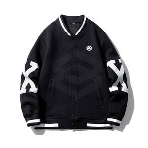 Chaqueta de invierno con cuello levantado y letras Color personalizado Logotipo Transpirable Poliéster/Algodón Alta calidad a bajo precio - Product Image 1