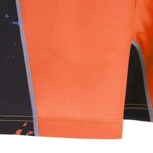 Breathable Unisex Rugby Shorts <b>Orange</b> Color Elastic Waist Training Team <b>Tight</b> Fit 100% Polyester Anti-Bacterial Quick Dry Custom - Product Image 6