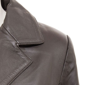 Vente directe d'usine, veste en cuir pour femmes, tricotée, respirante, tendance streetwear, disponible en différentes tailles - Product Image 5