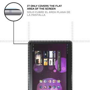 ฟิล์มกันรอยหน้าจอ ANTISHOCK สำหรับซัมซุง P7100 แท็บเล็ตขนาด 10.1 นิ้วฟิล์มป้องกันระดับพรีเมียม - Product Image 4