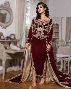 NUEVO BONITO DISEÑO DE BORDADO EN CHAQUETA Y VESTIDO DE KARAKOU CON CUENTAS DE CRISTAL EMBELLECIDAS, PIEDRA, PERLAS, TRABAJO DE DABKA @ 2024 - Product Image 1