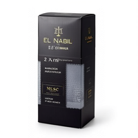 2 x 65 ml El Nabil Musc Slim Woody Luxury Eau de Parfum, parfum unisexe pour hommes et femmes