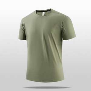 Ligero músculo masculino activo Fitness Wear deportes correr camisas hombres Fitness gimnasio camiseta para hombres - Product Image 2