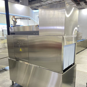 Lavavajillas de Cinta Transportadora de Alta Eficiencia 380V 44.45KW <span class=keywords><strong>para</strong></span> Catering a Gran Escala - Product Image 2