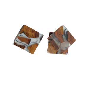 Newly Designed Decorative Resin Art <b>Wooden</b> <b>Coasters</b> Best Selling 100% Natural Wood Made Serving <b>Coasters</b> - Product Image 5