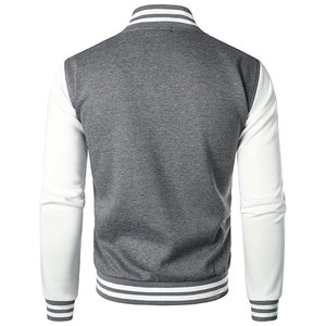 Chaquetas Varsity para Hombre de Alta Calidad con Cuello Alto y Logotipo Frontal Impreso Personalizado, en Oferta a Precio Razonable - Product Image 6