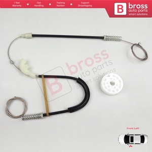Kit de Reparación de Elevalunas Eléctrico Delantero Izquierdo BWR5326 para S40 V40 MK1 644 645 1995-2004 4/5 Puertas 30623448 - Product Image 2