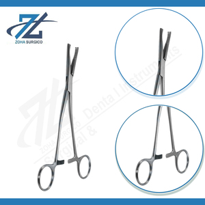 Pinces à ténue manuelle Lane en acier inoxydable, mâchoires droites dentelées, articulation à vis, 203 mm, instruments chirurgicaux certifiés CE - Product Image 3