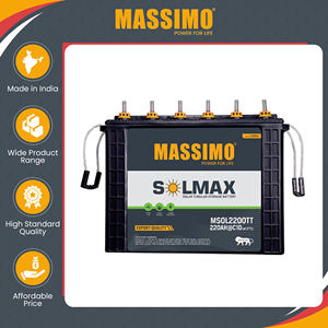 Fabricant de confiance offrant des batteries au plomb-acide tubulaires hautes performances de qualité standard MASSIMO 220Ah 12V à bas prix - Product Image 3