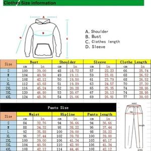 Chándal de gimnasio deportivo con estampado personalizado de alta calidad, conjunto de pantalones de Jogger de lana para hombre, sudaderas con capucha informales y pantalones de chándal de gimnasio - Product Image 6